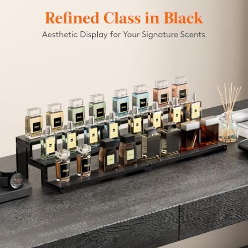 Lifewit 12″ Spice Rack, Perfume Cologne Stand, Tool-Free Assembly, 1 Pcs