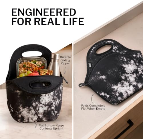 Built Gourmet Getaway Neoprene Lunch Bag - Nightfall Tie Dye
