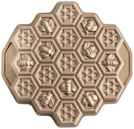 Nordic Ware Honeycomb Pull-Apart Pan, 10 Cup, Toffee