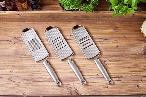 Rosle Kitchen Collection Stainless Steel Grater/Slicer Fine Stainless