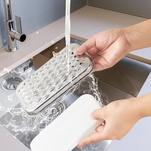 Cheese Grater with Container - Box Grater Cheese Shredder Lemon Zester - Graters for Kitchen Stainless Steel Food Grater