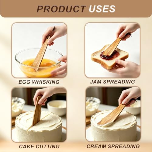 13-Inch Danish Dough Whisk:Wooden Utensil for Sourdough Bread Baking and Other Culinary Applications (3)