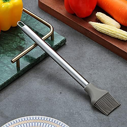 Berglander Basting Brush, Non-stick Silicone Kitchen Brush For Cooking, Barbeque Brush, Pastry Brush, BBQ Brush, Dishwasher Safe, Easy to Clean