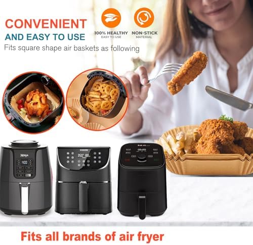 Air Fryer Liners Disposable for Instant Pot Vortex Plus 6QT XL Air Fryer