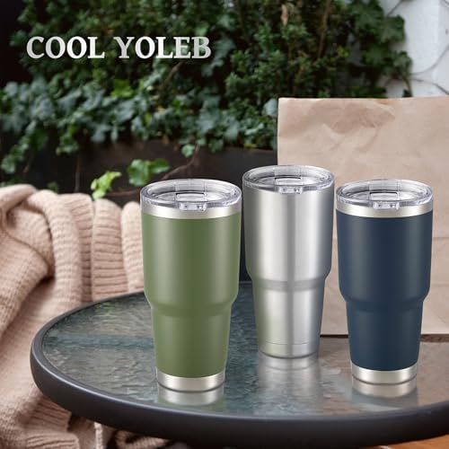 30 oz Tumbler with Lid Stainless Steel Tumblers, 1 Pack
