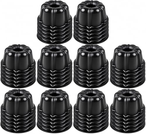 O'CREME Mini Flan Molds – Nonstick Silicone Baking Cups 50 Pack