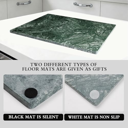 Marble Cutting Board for Kitchen 20×16 Inch green