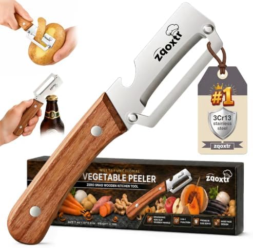 2-in-1 Multifunctional Vegetable Peeler with Bottle Opener
