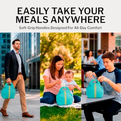 Built Gourmet Getaway Neoprene Lunch Bag - Blue Cockatoo