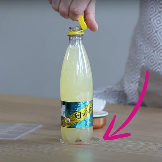 One-Handed Gadget to Secure Any Item, Open Jars & Bottles, Mix Food in A Bowl. Useful Adaptive Equipment for One Hand - Great Gift Idea for Those with Weak or Injured Hands (2 х 4.7")