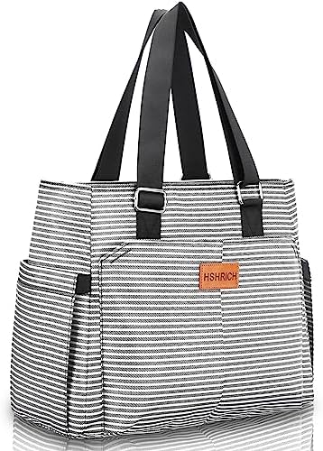 HSHRICH Insulated Lunch Bag Women - Large Tote Lunch Box For Work