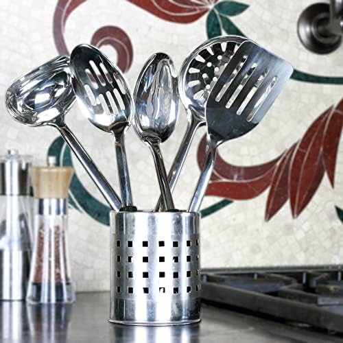 Chef Craft Heavy Duty Slotted Skimmer, 13.75 inch, Stainless Steel (Pack of 2)