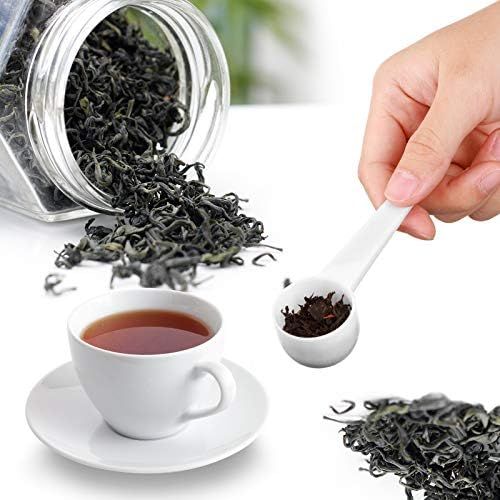 Patelai 30 Pack 15ml/15cc Plastic Tablespoon White Measuring Spoons Long Handle Tablespoon for Coffee, Pet Food, Grains, Protein, Spices and Other Dry Goods