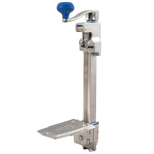Edlund 11100 Old Reliable #1 Manual Can Opener with Plated Steel Base For Cans Up to 11” Tall