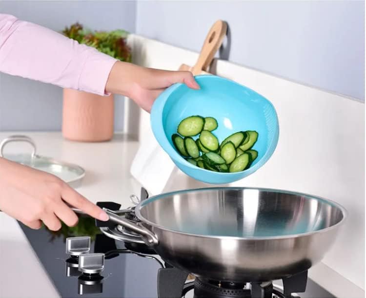 Generic Kitchen Colander Bowl Combo Strainer for Rice, Pasta, Vegetables, Fruits (Pink)