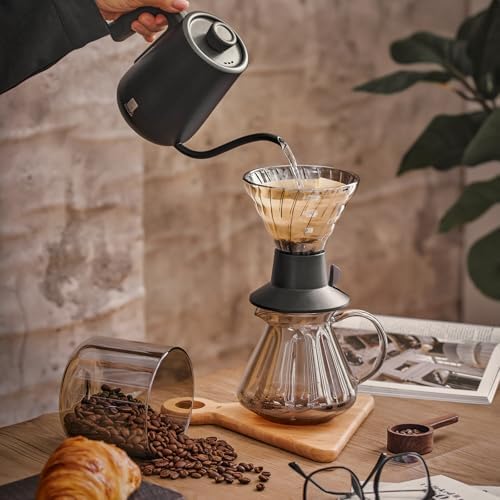 200 Count Coffee Filter, Size 02 Natural Unbleached Pour Over Coffee Filter