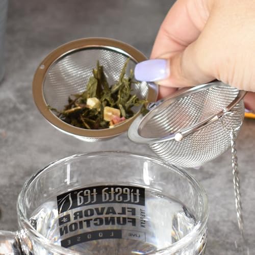 Tiesta Tea Small Stainless Steel Infuser Ball for Loose Leaf