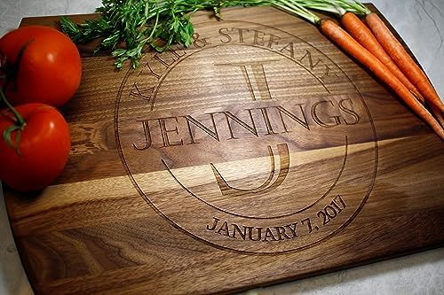 Blue Ridge Mountain Gifts Personalized Wood Cutting Board