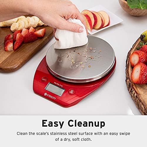 Etekcity Food Kitchen Scale with Bowl, 0.1g, Grams and Ounces