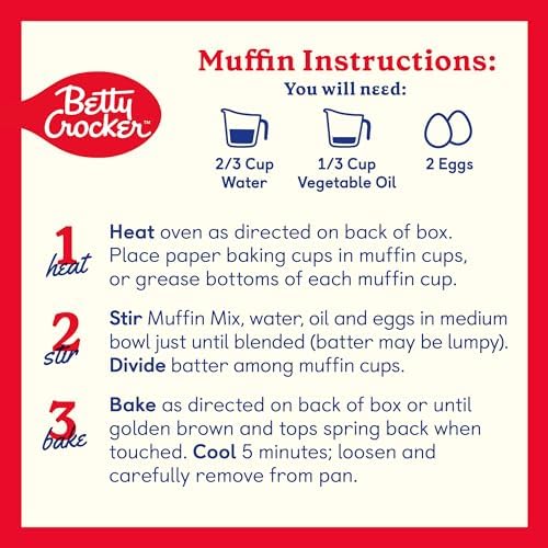 Betty Crocker Chocolate Chip Muffin & Quick Bread Mix, 14.75 oz