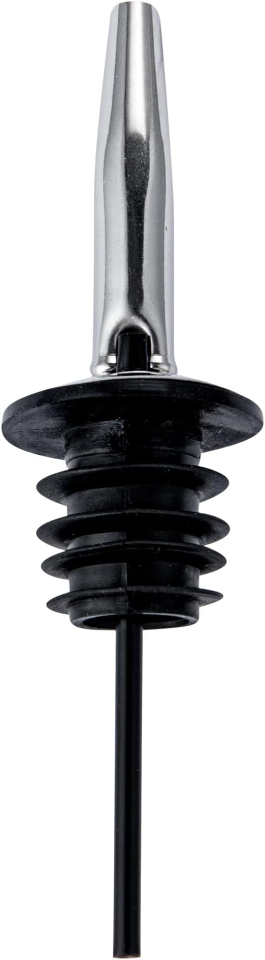 Restaurantware RW Base 16.9 Ounce Olive Oil Dispenser 1 Kitchen Oil Dispenser Bottle - With Stainless Steel Pourer Non-Leaking Black Glass Olive Oil Pourer For Cooking Or Salad Dressings