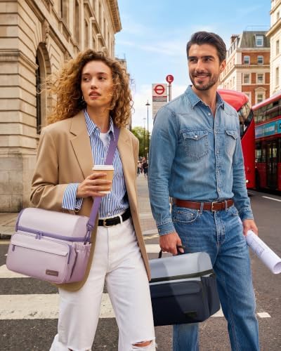 LOVEVOOK Lunch Bag for Men Women, Insulated Lunch Box, Large Cooler Lunbox