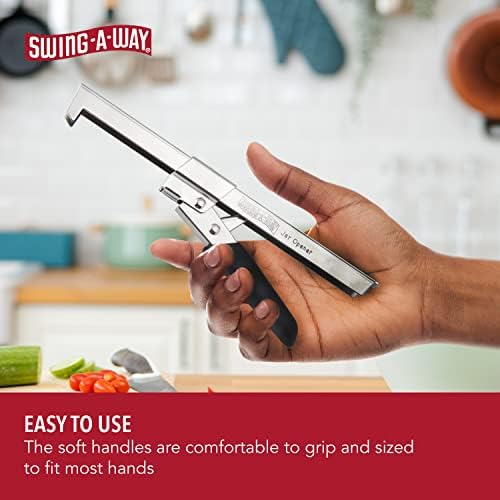 Swing-A-Way Comfort Grip Jar Opener - Black