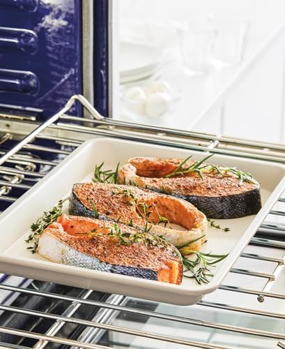 GreenPan Bakewell 13" x 9" Cookie Sheet, Healthy Ceramic Nonstick Bakeware, PFAS-Free, Durable Baking Tray, Versatile Kitchen Essentials, Easy Clean Ovenware
