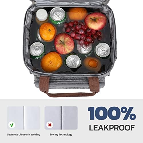 Maelstrom 23L Insulated Lunch Box, Expandable Double Deck Cooler Bag