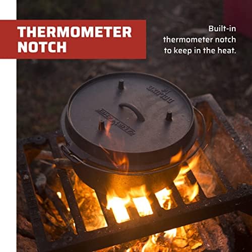 Camp Chef 14 in. Cast Iron Dutch Oven with Lid Lifter