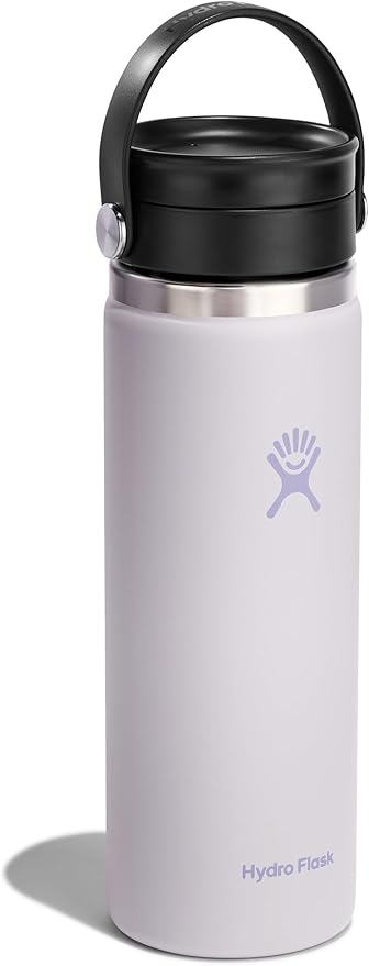 Hydro Flask Flex Sip Coffee Tumbler – Insulated Stainless Steel, Non Spill, Leak Proof Travel Cup 20 Oz Cloud Pink