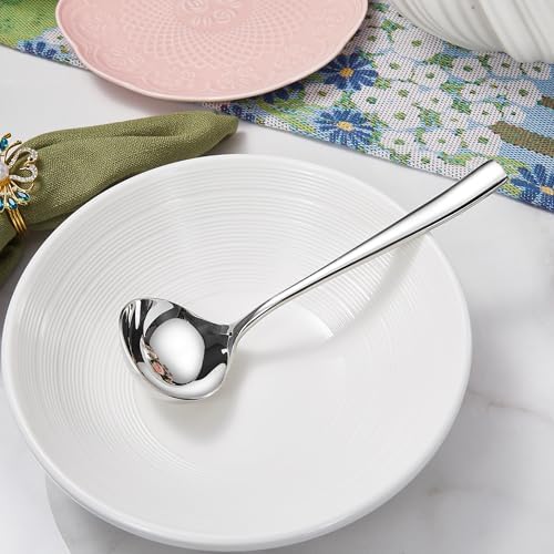 KEAWELL Louis 2-Piece 7.5-Inch 18/10 Stainless Steel Gravy Ladle Set (2)