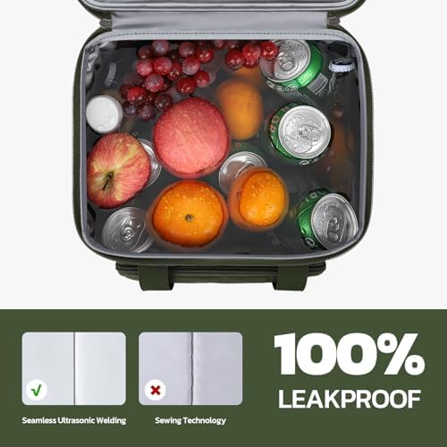 Maelstrom 23L Insulated Lunch Box, Expandable Double Deck Cooler Bag