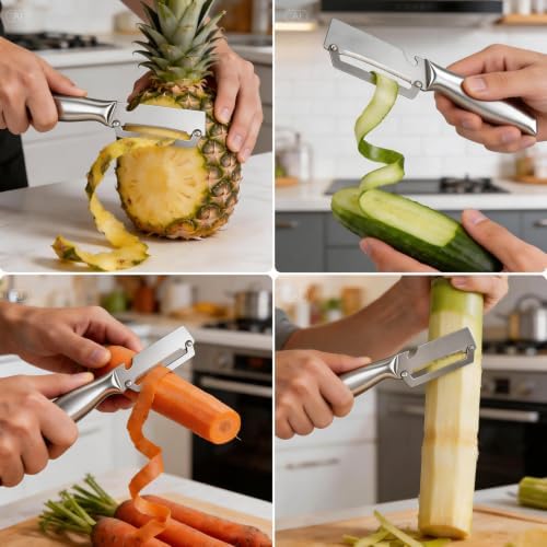 Multifunctional Vegetable Peeler for Peeling Potato Carrot(2 Pack)