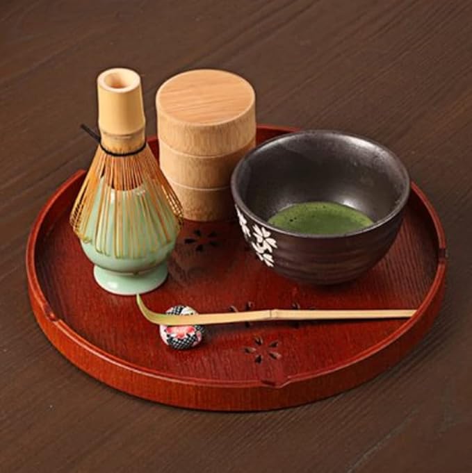 Matcha Tea Whisk Holder Ceramic Holder for Bamboo Chasen fit for Matcha Chasen Tea Set Accessories (K)