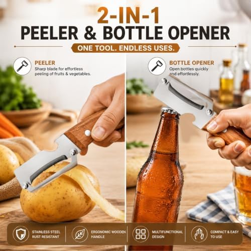 Multifunctional Vegetable Peeler Chopper, Kitchen Essentials, Potato Slicer
