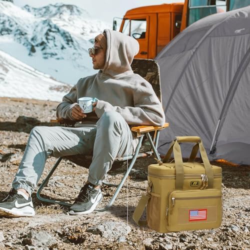 Lunch Box for Men, 22L Leakproof Tactical Lunch Bag Large Cooler for work