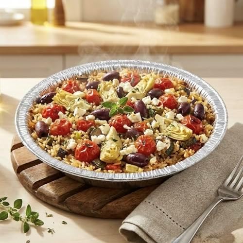 Aluminum Foil Pie Pans, 8 inch Tart Tins, 50 ct.