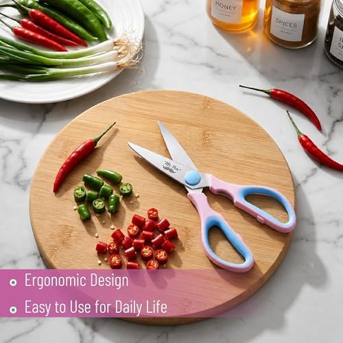 Mr. Pen- All Purpose Kitchen Shears with Protective Sheath, 2pcs, 8 Inch