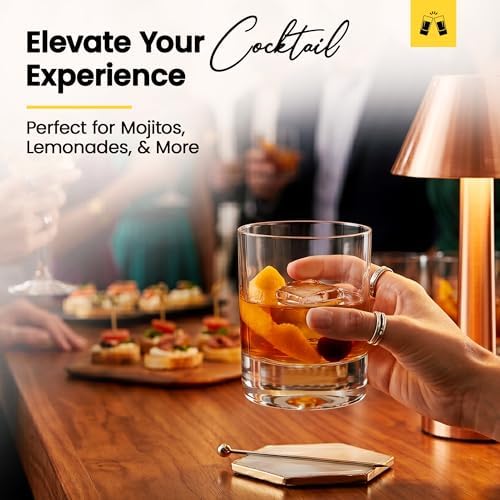 LEMONSODA Premium Highball 12oz/15oz Glass Sets - Elegant Tom Collins Glasses - Tall Water Drinking Glasses - Bar Glassware for Mojito, Whiskey, Cocktail (10oz, Set of 24)