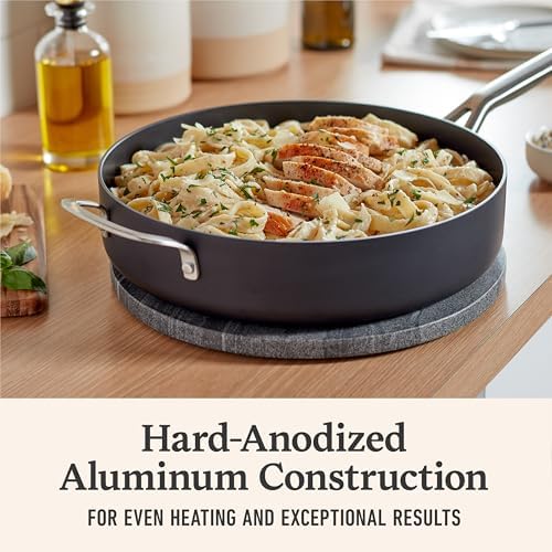 Calphalon® Hard-Anodized Nonstick 5-Qt. Sauté Pan with Lid