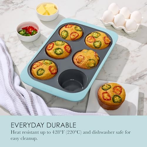 Chicago Metallic Silicone Muffin Pan - 8.6 Inch