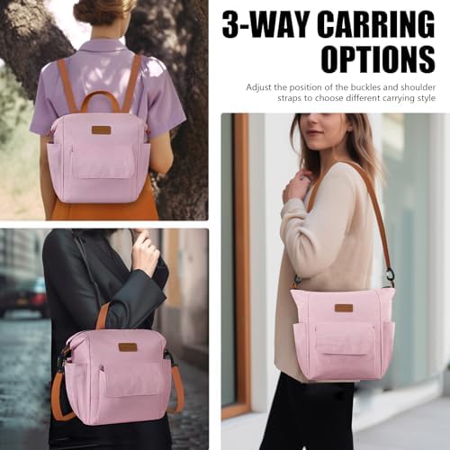 Joymee Insulated Lunch Bag For Women Reusable Leakproof - Pink