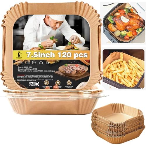 4 qt Air Fryer Liners, Chefman Air Fryer Liners Disposable