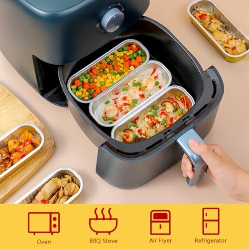 LNYZQUS Mini Loaf Pans with Lids, 6.8oz Cake Tins for Small Bake