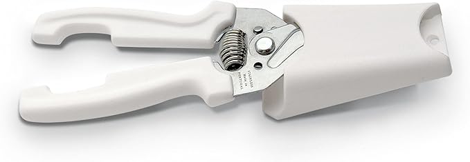 JERO Spring Assisted Stainless Steel Kitchen Shears with Holder - Perfect For Herbs, Floral Trimming and Kitchen Use - Made In Portgual - Make Cutting Easier For Weak Or Tired Hands