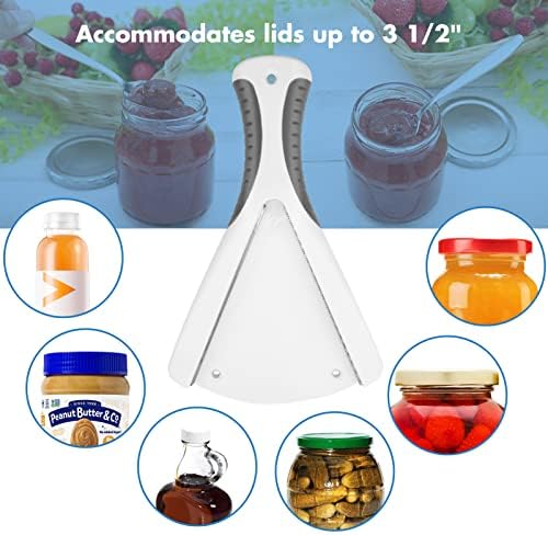 Jar Opener|Effortless Jar Opener for Weak Hands & Seniors With Arthritis Jar Lid Opener for Arthritic Hands- Opens Any Size Jar Gift for Seniors & Weak Hands