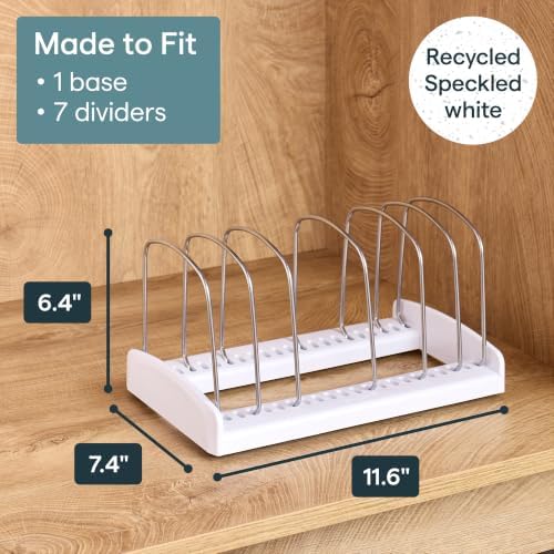 YouCopia StoreMore Bakeware Rack, Adjustable Dividers, Baking Pan Organizer