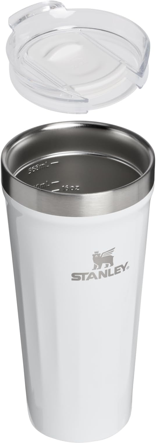 STANLEY Everyday Tumbler | Press Fit Drink Through Lid | Beverage, Coffee, and Cocktail Cup | Insulated Stainless Steel Wine Glass | BPA-Free