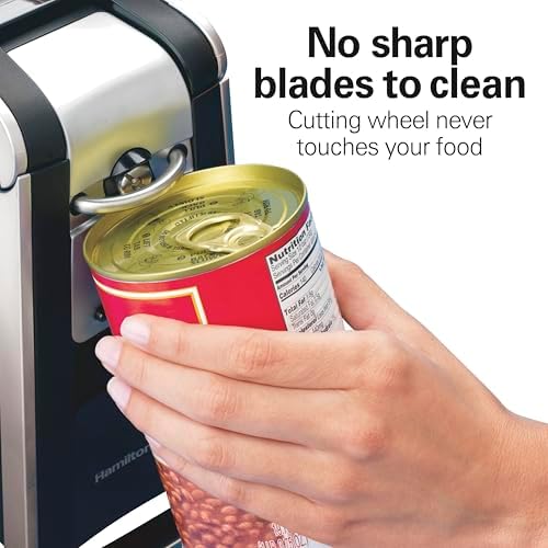 Hamilton Beach Smooth Touch Electric Can Opener With Easy Push Down Lever